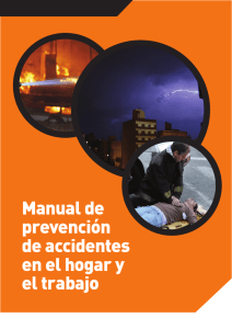 Manual de prevención de accidentes en el hogar y el trabajo