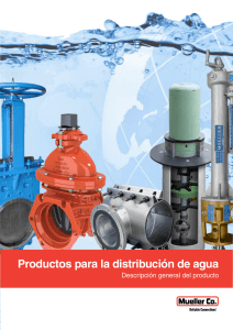 Productos para la distribución de agua