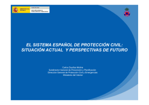 La Protección Civil en España