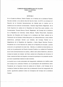 COMISION IBEROAMERICANA DE CALIDAD PARA LA JUSTICIA