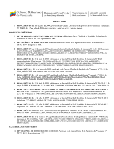 1. RESOLUCIÓN 202 del 13 de julio de 2006, publicada en Gaceta