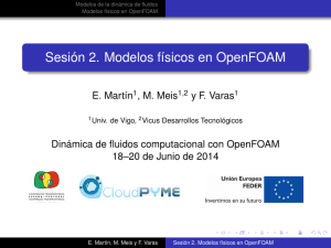 Modelos físicos en OpenFOAM
