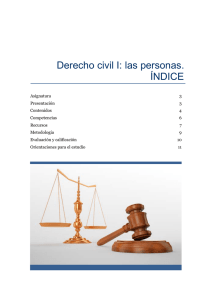 Derecho Civil 1