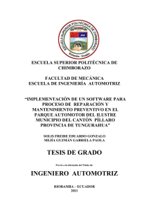 tesis de grado ingeniero automotriz - DSpace ESPOCH.