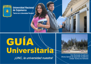GUIA UNIVERSITARIA 2012.cdr - Universidad Nacional de Cajamarca