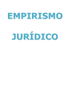 Empirismo Juridico - Contenedor de trabajos de Introducción al