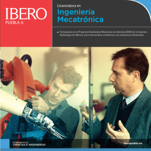 Ingeniería Mecatrónica - Universidad Iberoamericana Puebla