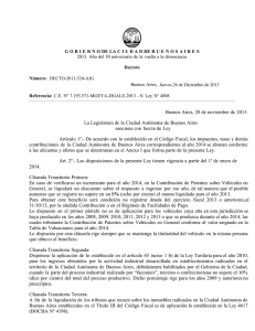 Decreto-524-Ley-4808 CABA Ley Tarifaria 2014
