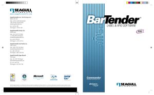 Capítulo 4: BarTender Web Print Server
