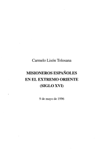 Misioneros españoles en el Extremo Oriente (siglo XVI)