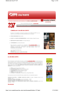 Boletín de cine/Madrid 2015 nº 237