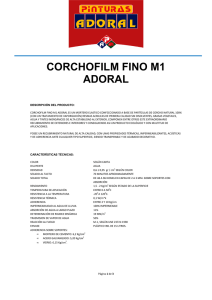 corchofilm fino m1 adoral