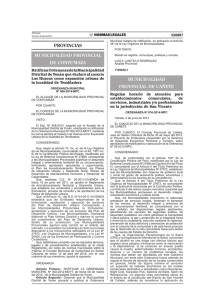 Ordenanza N° 016-2014-MPC.