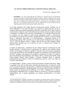 El nuevo codigo procesal constitucional peruano - e