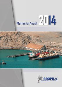 Memoria Anual 2014 - Empresa Nacional de Puertos SA