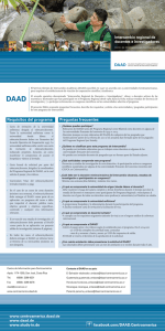español - DAAD Centro de Información para Centroamérica