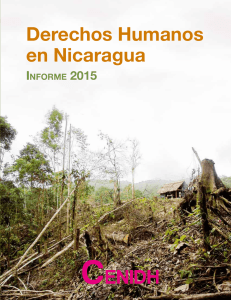 Derechos Humanos en nicaragua - The International Center for Not