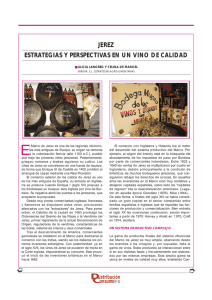 Jerez. Estratégias y perspectivas en un vino de calidad