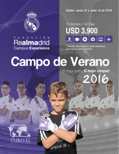 Campus Experience Real Madrid