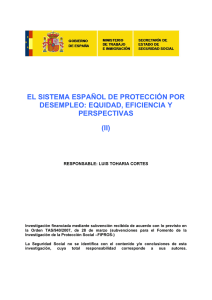 el sistema español de protección por desempleo