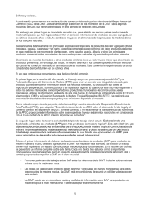 Declaración del Grupo Asesor del Comercio_2015