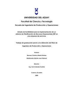 Tesis Completa para PDF - DSpace de la Universidad del Azuay