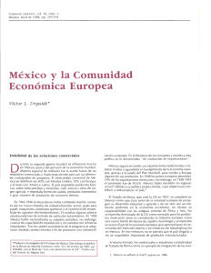 México y la Comunidad Económica Europea