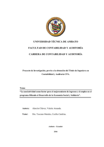 universidad técnica de ambato facultad de contabilidad y auditoría