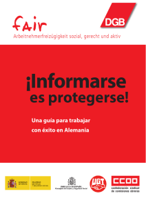 ¡Informarse - Faire Mobilität