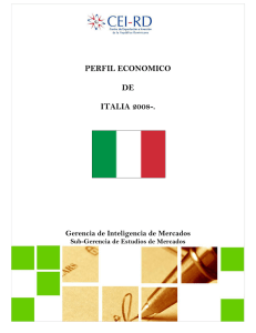 perfil economico de italia 2008 - CEI-RD