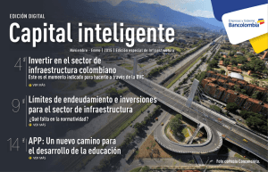 4 Invertir en el sector de infraestructura colombiano Límites de