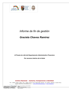 Graciela Chaves Ramírez - Archivo Nacional de Costa Rica
