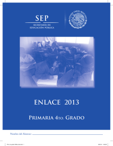 4to. - Enlace - Secretaría de Educación Pública