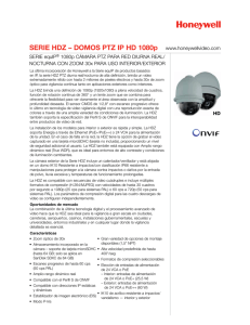 Domos PTZ IP HD 1080p - Honeywell Video Systems