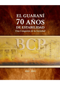 El Guarani 70 anos de Estabilidad
