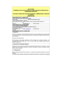 Derecho Procesal I - Universidad Pablo de Olavide, de Sevilla