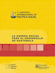La agenda social para el desarrollo de - Konrad-Adenauer