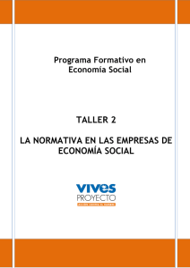 Normativa en las empresas de Economía Social