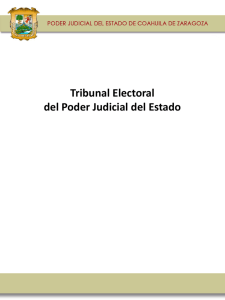 Tribunal Electoral del Poder Judicial del Estado de Coahuila de