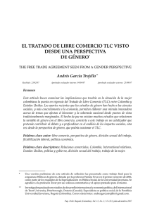 EL tratado dE LibrE comErcio tLc ViSto dESdE UNa PErSPEctiVa