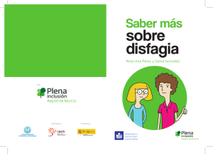Saber más sobre disfagia - Plena Inclusión Región de Murcia