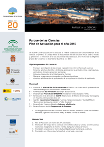 Plan_anual_2015 Plan anual de Actividades 2015