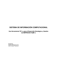 sistema de información computacional