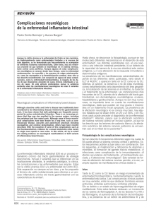 Complicaciones neurológicas de la enfermedad inflamatoria intestinal