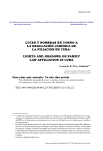 Luces y sombras en torno a La reguLación jurídica de La fiLiación