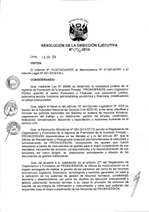 Resolución DE 076 - 2014