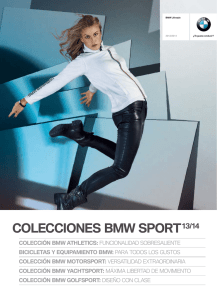 COLECCIONES BMW SPORT 13/14
