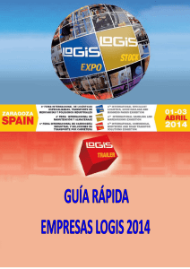Guía Rápida de Empresas LOGIS 2014