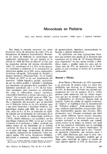 Monocitosis en Pediatria