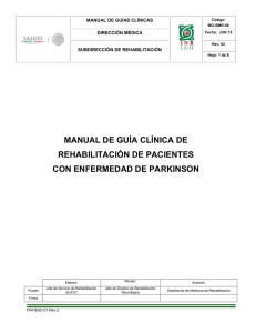 MG-SMR-06 Guías Clínicas de Rehabilitación de Pacientes con